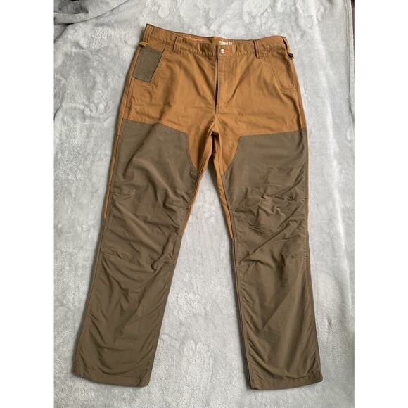 Carhartt Rugged Flex Relaxed Fit Utility Carhartt Brown outwork outhunt 40x 34 - Picture 2 of 10
